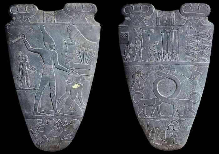 Palette of king narmer ap art history