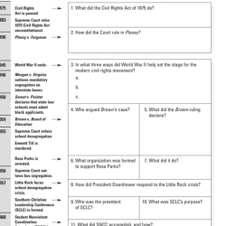 Plessy v ferguson 1896 worksheet answers