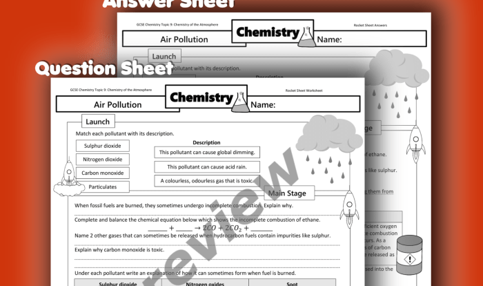 Air pollution webquest answer key