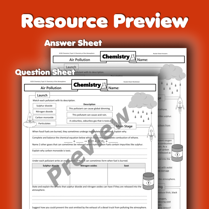 Air pollution webquest answer key